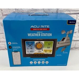 Acurite Iris Weather Station with Rain Gauge and Wind Speed/Direction, Indoor Ou